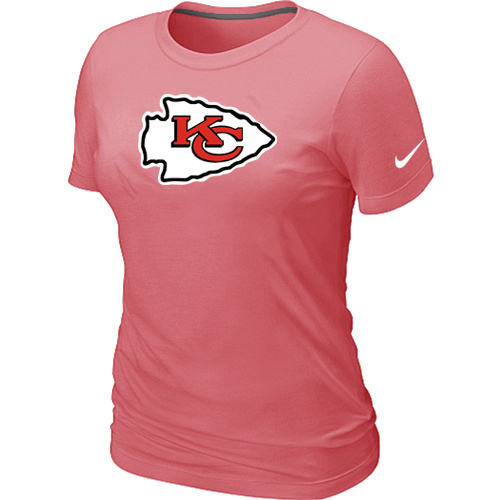 Nike Kansas City Chiefs Women's Legend Logo Dri-FIT NFL T-Shirt - Pink